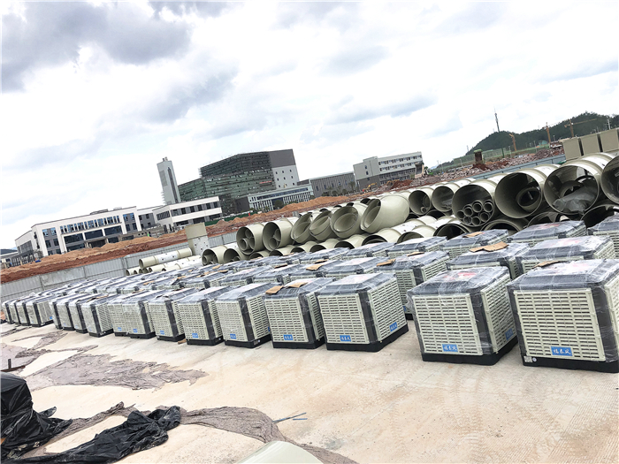 鐵皮廠房降溫環保空調 鐵皮廠房降溫環保空調