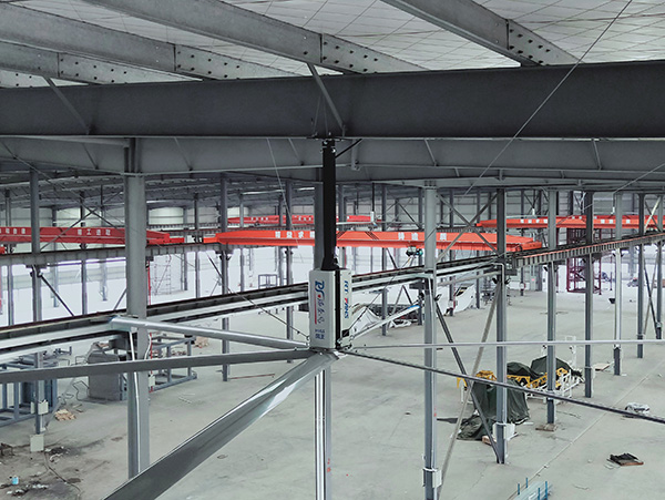 鐵皮廠房降溫工業大吊扇 鐵皮廠房降溫工業大吊扇