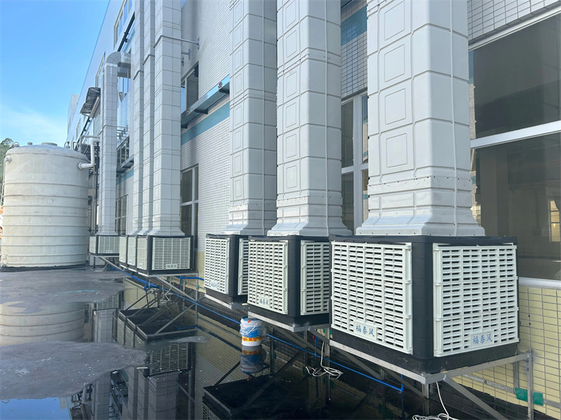 制造工廠降溫案例！